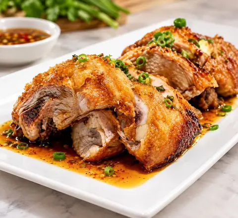 Glazed chicken